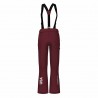 Kappa 6CENTO 665C Usa Bordeaux - Pantaloni Sci Donna