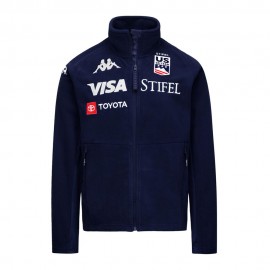 Kappa 6CENTO 687C Usa Blu - Pile Uomo