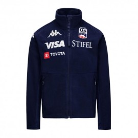 Kappa 6CENTO 687C Usa Blu - Pile Uomo