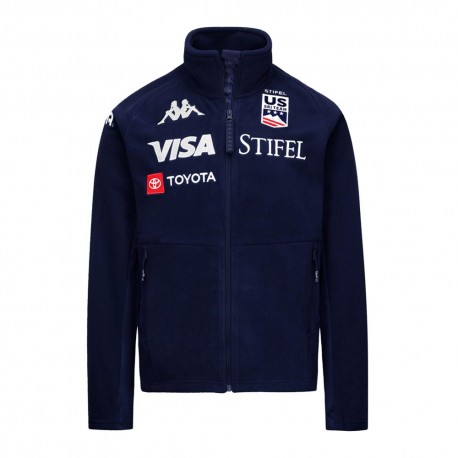 Kappa 6CENTO 687C Usa Blu - Pile Uomo