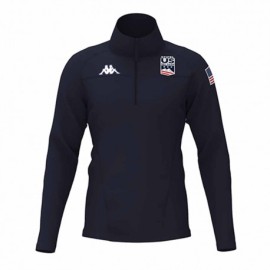 Kappa 8CENTO 818 Usa Blu - Pile Uomo