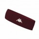 Kappa Bordeaux - Fascia Paraorecchie Donna