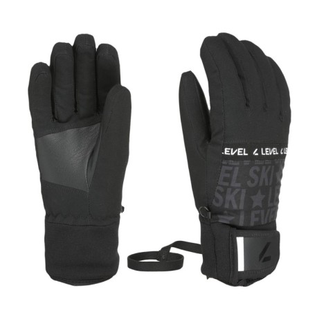 Level Comet Nero - Guanti Sci Bambino