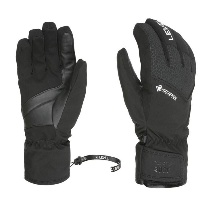 Level Pilot GORE-TEX Nero - Guanti Sci Uomo