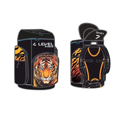 Level Ski Team Pro 45Lt Arancio - Zaino Sci Bambina