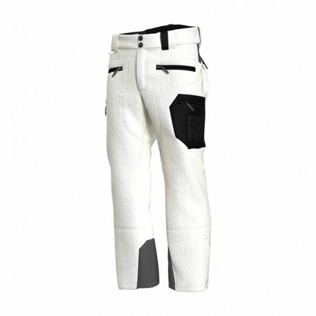 Energia Pura Grong Velvet Bianco - Pantaloni Sci Uomo