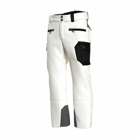 Energia Pura Grong Velvet Bianco - Pantaloni Sci Uomo