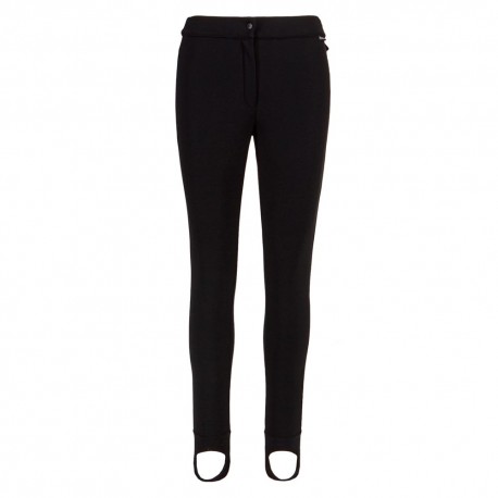 Newland Alpette Stretch Con Ghetta Nero - Pantaloni Termici Donna