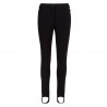 Newland Alpette Stretch Con Ghetta Nero - Pantaloni Termici Donna