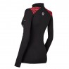 Newland Snowdrop Zip Corta Dh Tech 400 Nero - Maglia Termica Donna