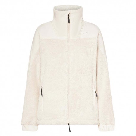 Oakley Mountain Fire Sherpa Bianco - Giacca in Pile Donna