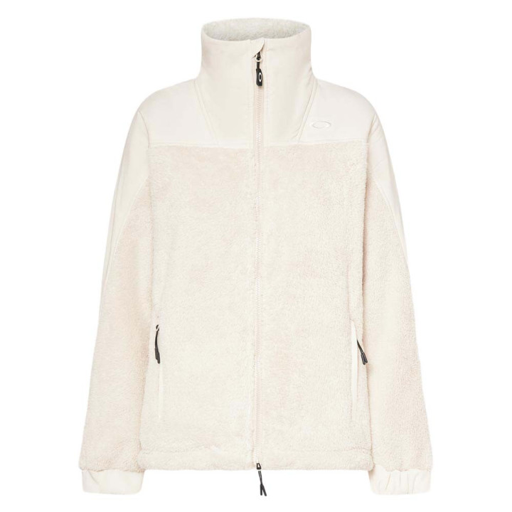 Oakley Mountain Fire Sherpa Bianco - Giacca in Pile Donna
