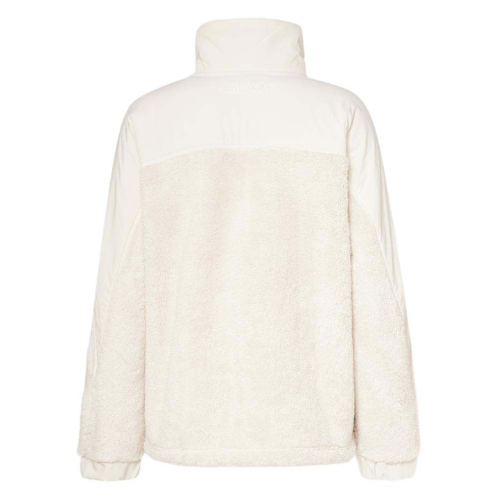 Oakley Mountain Fire Sherpa Bianco - Giacca in Pile Donna