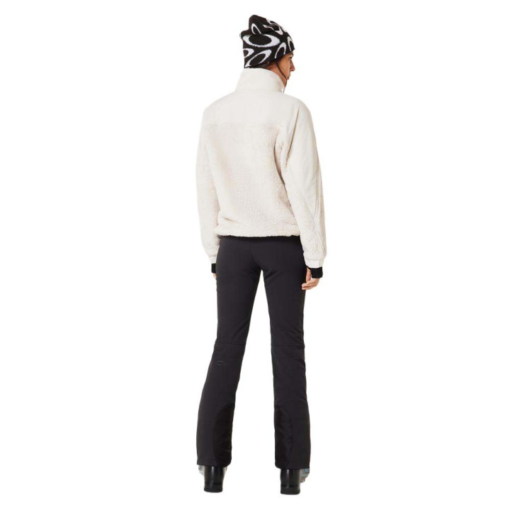Oakley Mountain Fire Sherpa Bianco - Giacca in Pile Donna