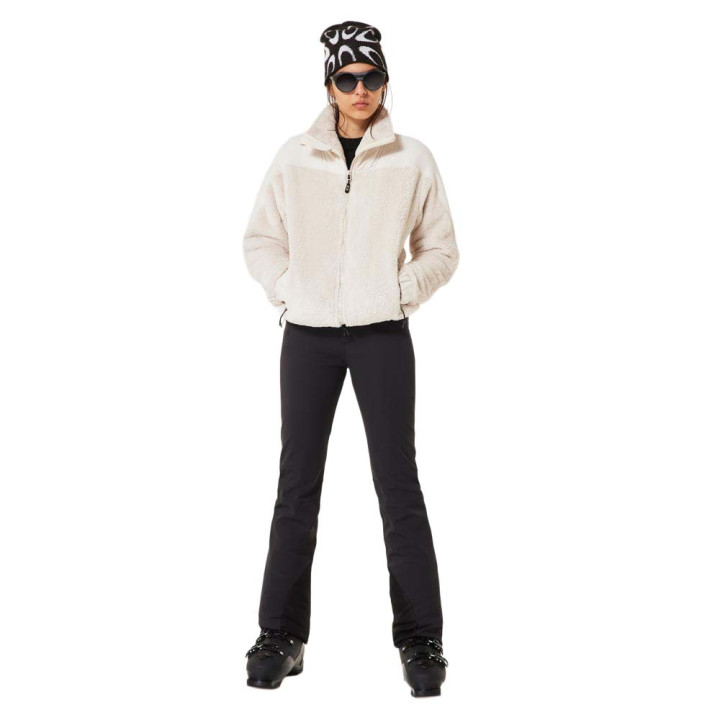 Oakley Mountain Fire Sherpa Bianco - Giacca in Pile Donna