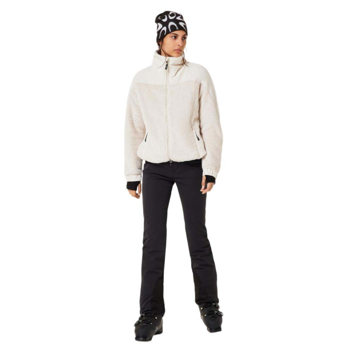 Oakley Mountain Fire Sherpa Bianco - Giacca in Pile Donna
