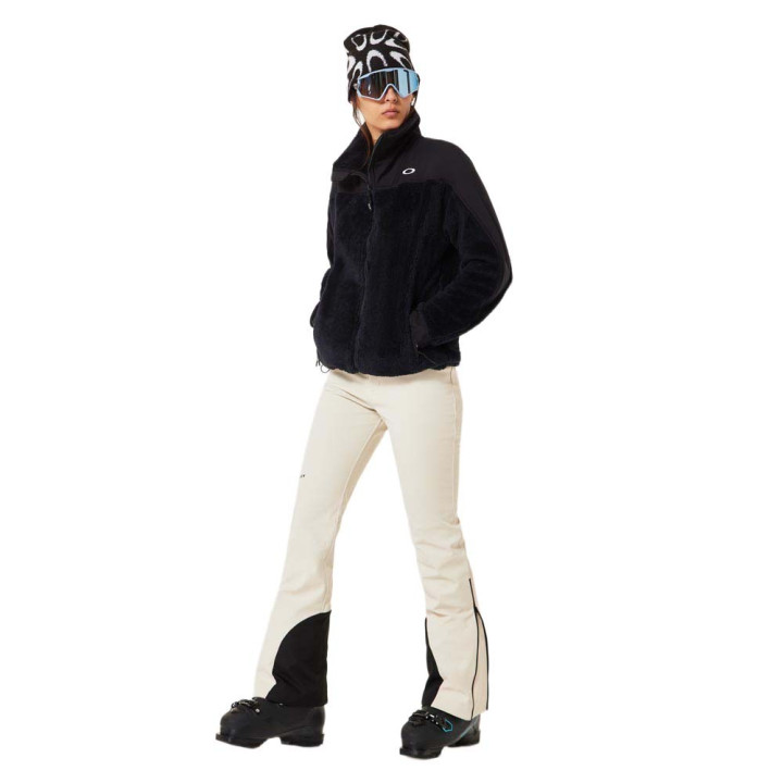 Oakley Mountain Fire Sherpa Nero - Giacca in Pile Donna