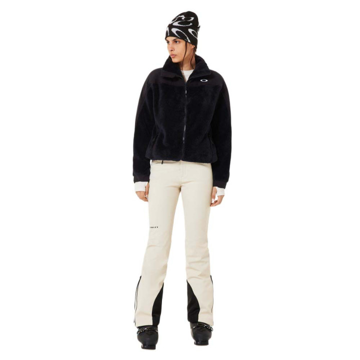 Oakley Mountain Fire Sherpa Nero - Giacca in Pile Donna