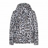 EA7 Emporio Armani Kitsbuhell Animalier Bianco - Giacca Sci Donna