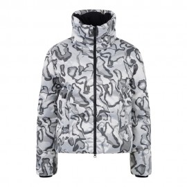 Sportalm Camouflage Luanda Argento - Piumino Sci Donna