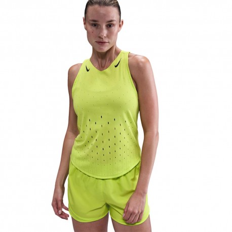 Nike Aeroswift Canotta Aerocyber Volt Nero Donna