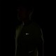 Nike Swift Maglia Running  Dri-Fit Cyber Volt Reflective Argento Donna