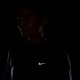 Nike Tempo Swoosh Maglia Running Hbr World Indigo Argento Donna