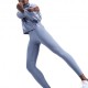 Nike Tempo Flash Tight 7 8 World Indigo Reflective Argento Donna