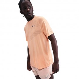 Stride Maglia Running Dri-Fit arancio Chalk Reflective argento