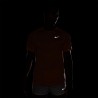 Nike Stride Maglia Running  Dri-Fit Arancio Chalk Reflective Argento Uomo