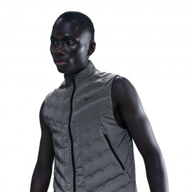 Nike Nike Gilet Running Filled Reflect Reflect Argento Uomo