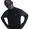 Nike Nike Maglia Running Reflect Nero Reflect Argento Uomo