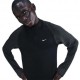 Nike Nike Maglia Running Reflect Nero Reflect Argento Uomo