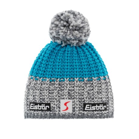 Eisbar Refocus Pompon Grigio - Berretto invernale