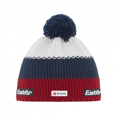 Eisbar Star Pompon Granata - Berretto invernale