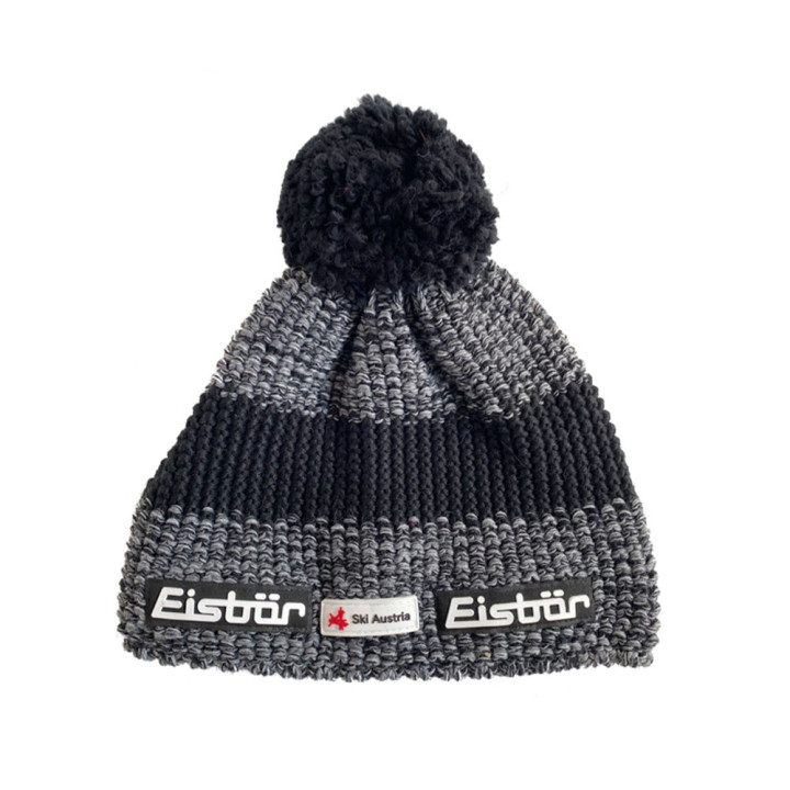 Eisbar Styler Pompon Antracite - Berretto invernale
