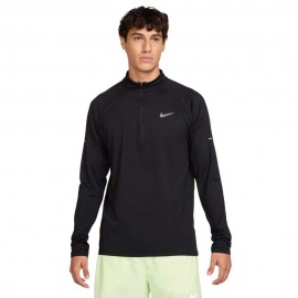 Stride Maglia Running Felpa Running nero Reflective argento