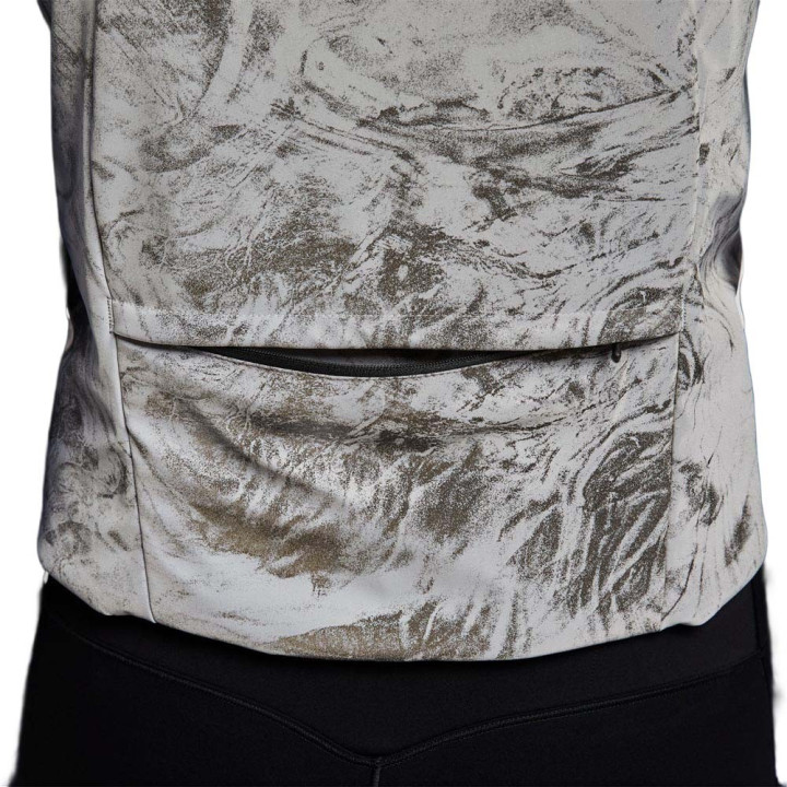 Nike Swift Gilet Running Reflect Vast Grigio Nero Donna