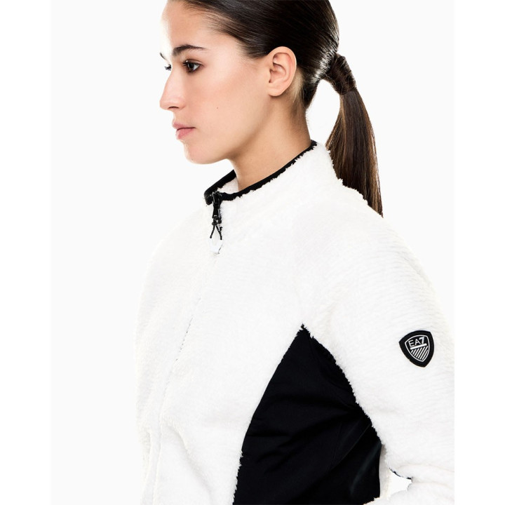 EA7 Emporio Armani Cortina Bianco - Pile Donna