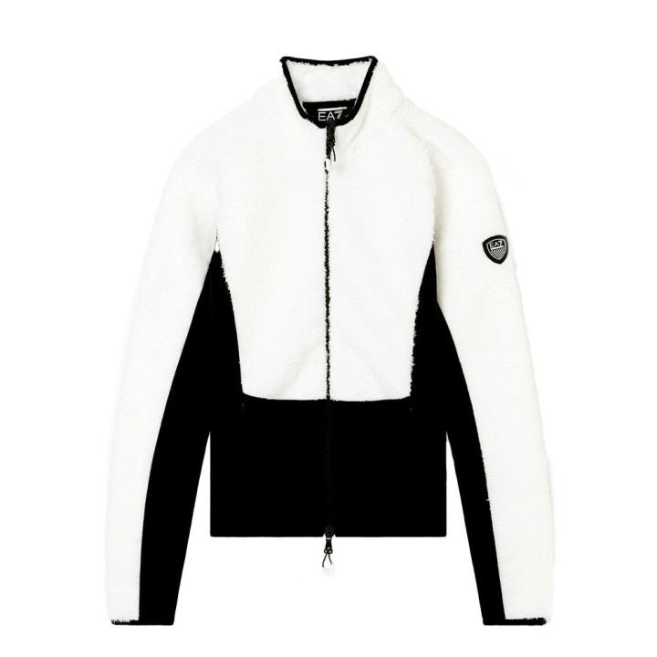 EA7 Emporio Armani Cortina Bianco - Pile Donna