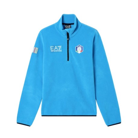EA7 Emporio Armani Fisi Azzurro - Pile Donna