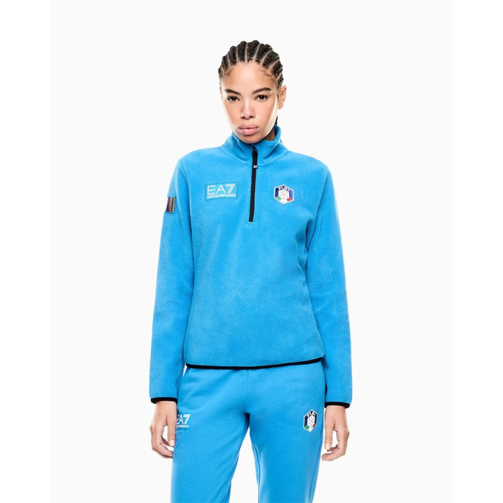 EA7 Emporio Armani Fisi Azzurro - Pile Donna