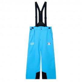 EA7 Emporio Armani Fisi Azzurro  - Pantaloni Sci Uomo
