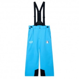 EA7 Emporio Armani Fisi Azzurro  - Pantaloni Sci Uomo