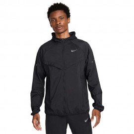 Stride Giacca Running Capp Uv Rpl nero Reflective argento
