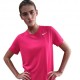 Nike Dri-Fit Maglietta Palestra Train Rosso Donna