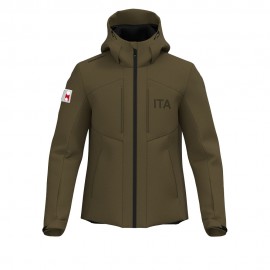 Energiapura Siat Verde Militare - Giacca Sci Uomo