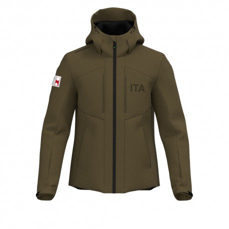 Energiapura Siat Verde Militare - Giacca Sci Uomo