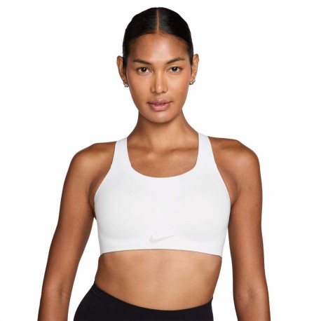 Nike Rival Reggiseno Sportivo Bianco Donna