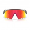 Oakley Occhiali Stunt Wing Matt Grigio Smoke Prizm Ruby